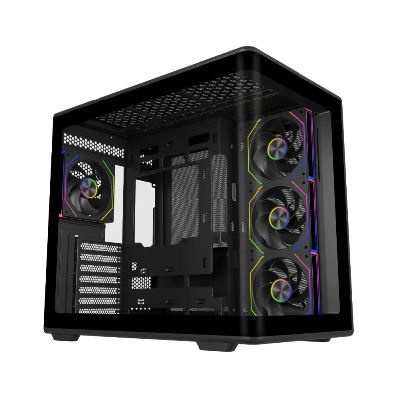 Cooler Master case Elite 600, ATX, Průhledná bočnice, 4x 120mm Fan, …