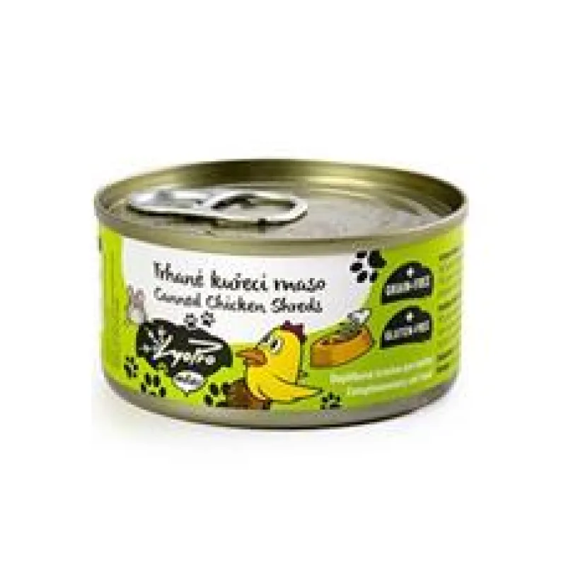 Lyopro mňau konz. Trhané kuřecí maso 85g 85g