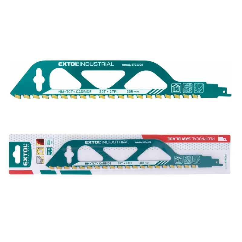 List pílový do chvostovej píly, SK plátky, EXTOL INDUSTRIAL