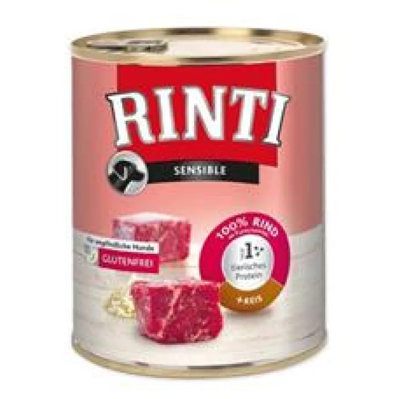 RINTI Sensible Hovězí+Rýže 400 g