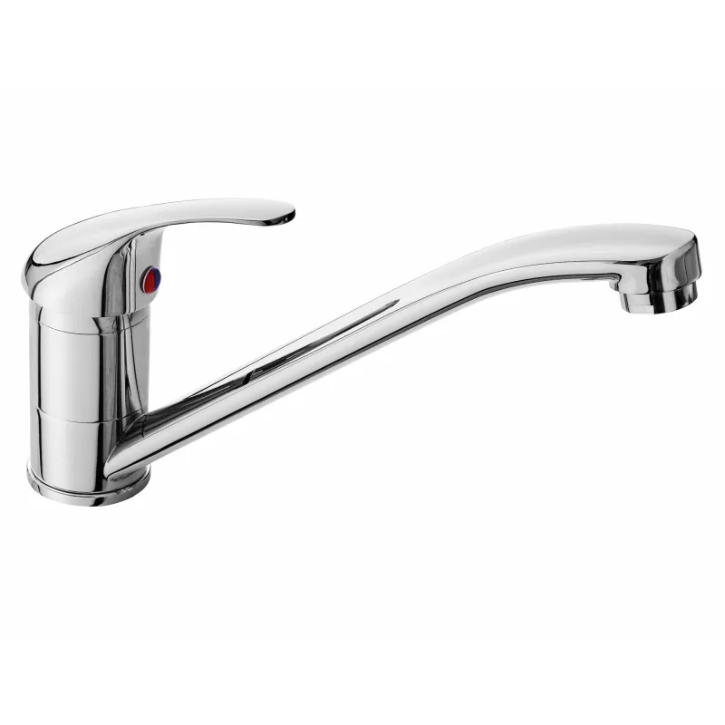 Batéria stojanková umývadlová / drezová, rameno 220mm, 35mm, chróm, BALLETTO