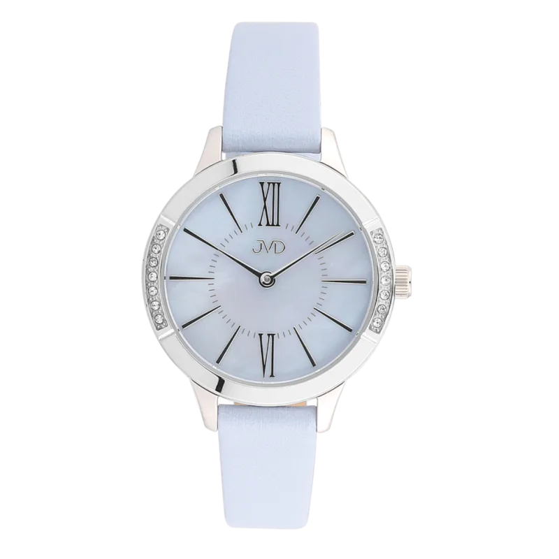JVD Dámské šperkové ocelové náramkové hodinky JVD J4199.1 se zirkony