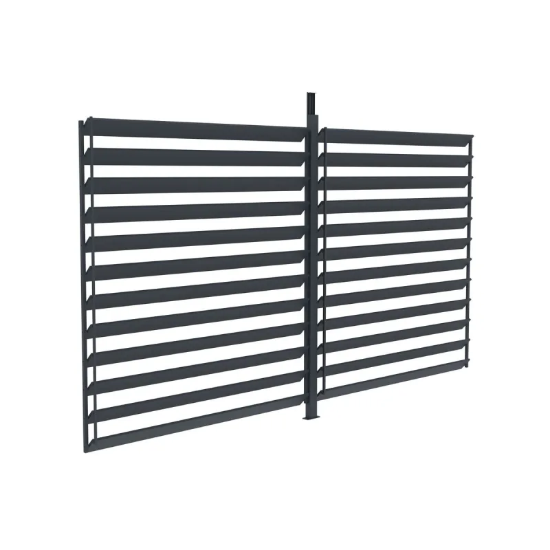 Otočná lamelová stena 3,7x2,2 m pre pergolu G21 Austin (4x3 a 4x4)