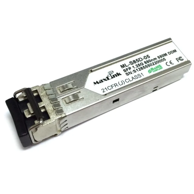 MaxLink 1.25G SFP optický modul, MM, 850nm, 550m, 2x LC konektor, DDM ML…