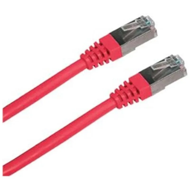 Patch cord FTP cat5e 5M červený 1642