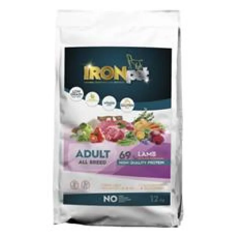 IRONpet Dog Adult All Breed Lamb (Jehněčí) 2 x 12 kg