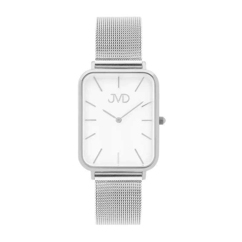 JVD Luxusní dámské elegantní nerezové hranaté ocelové hodinky JVD J-TS60