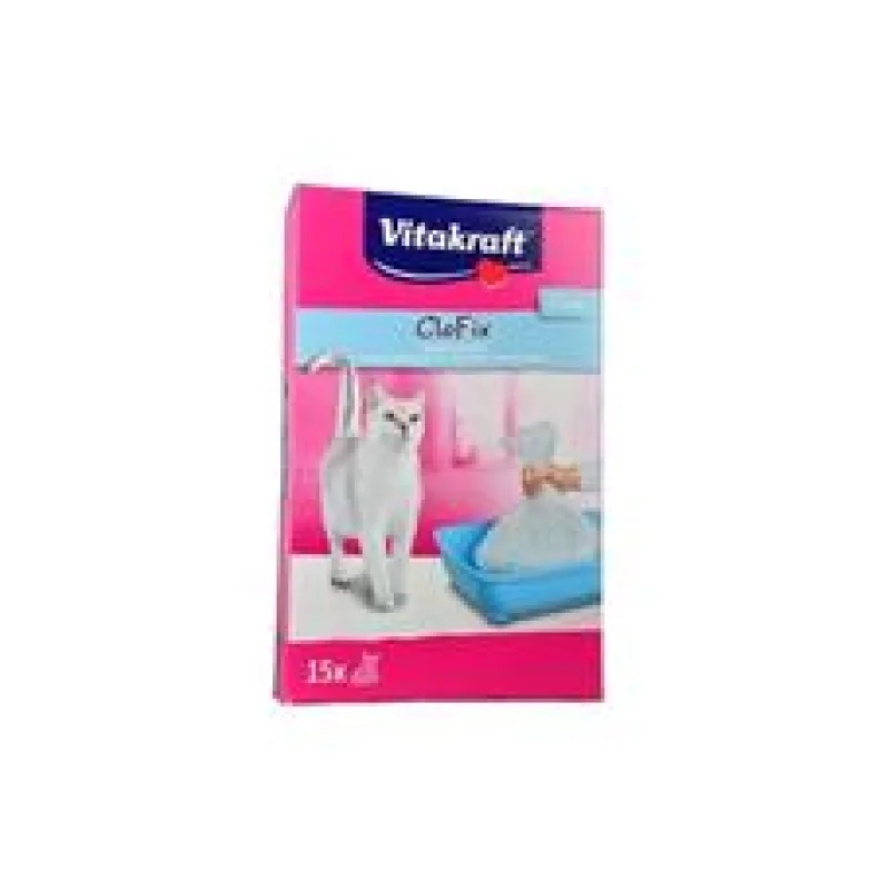 Vitakraft náhr.sáčky do Wc pro kočky CloFix 15ks 50x35x20cm