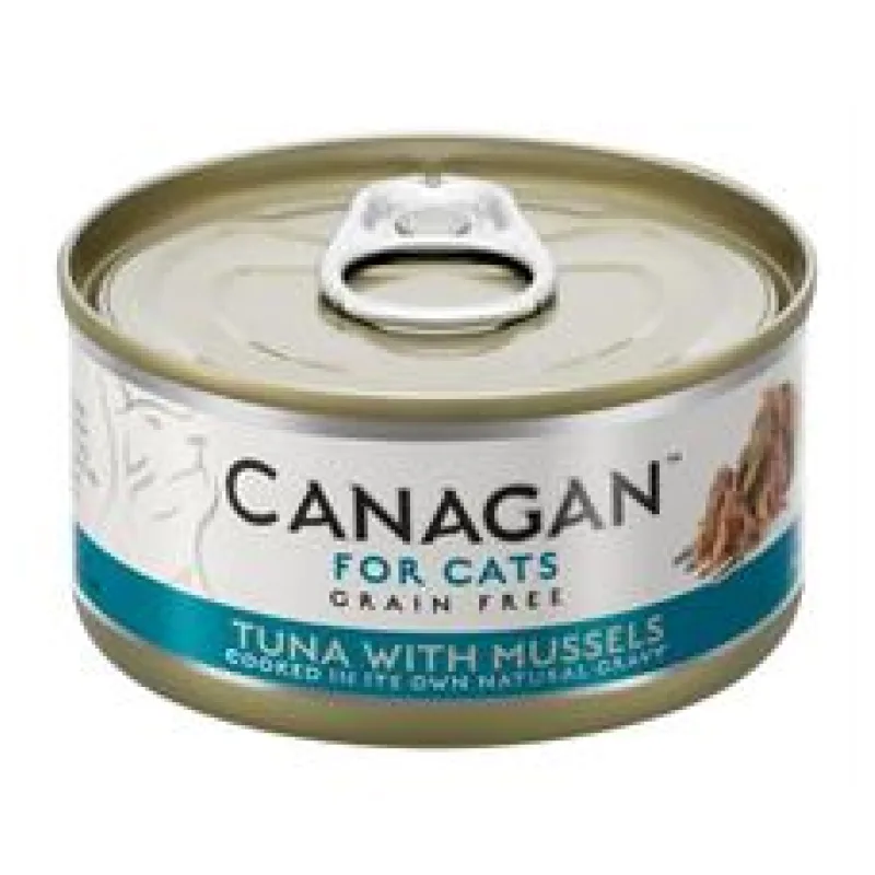 Canagan Cat konz. - Tuňák a mušle 75 g
