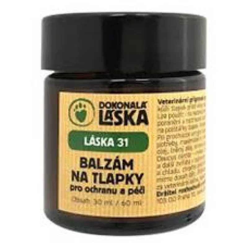 LÁSKA 31 - Balzám na tlapky pro ochranu a péče 60 ml