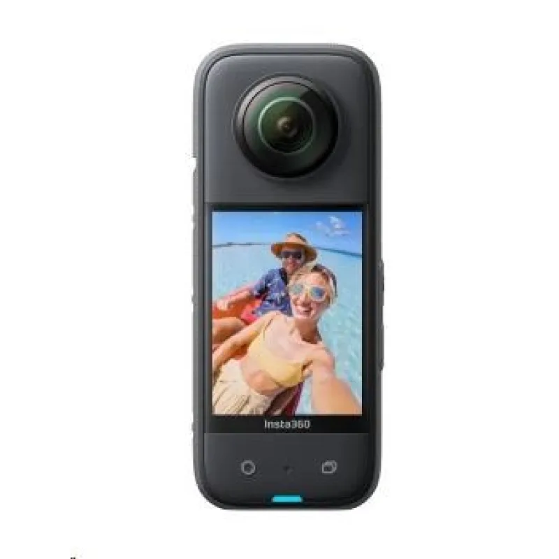 Insta360 X3 akční kamera, 5.7K / 4K, až 60 fps, 6osý gyroskop, 360°…