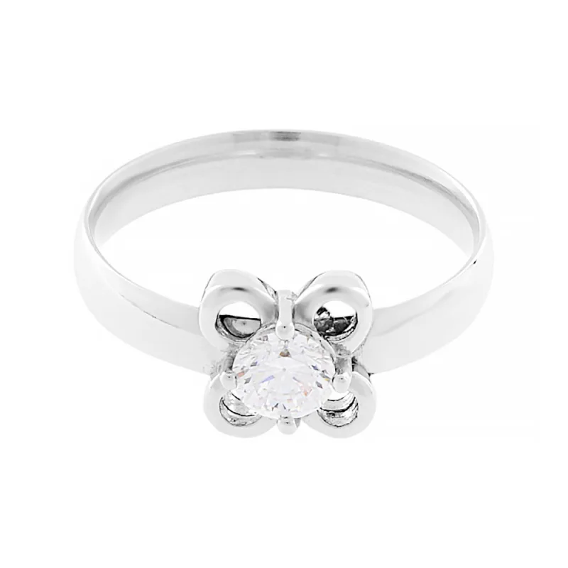 MPM Dámský ocelový nerezový prsten Lyric (velikost 52) - stříbrné barvy