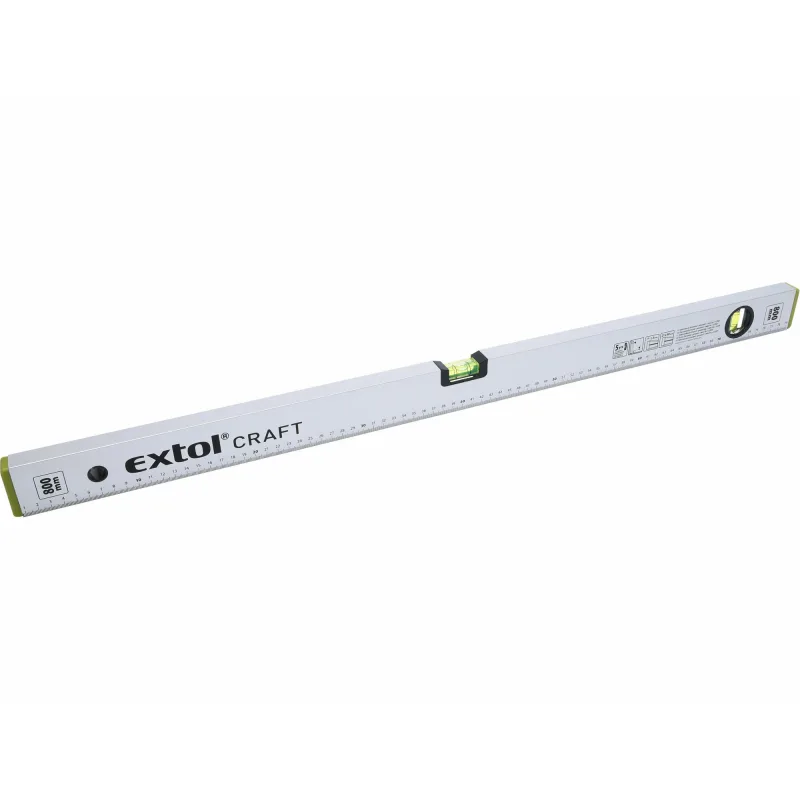 Vodováha hliníková 2 libely, 800mm, EXTOL CRAFT