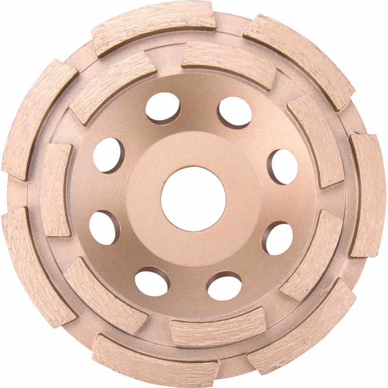 Diamantový brúsny kotúč dvojradový, 125mm, pozdĺžne lamely, EXTOL INDUSTRIAL