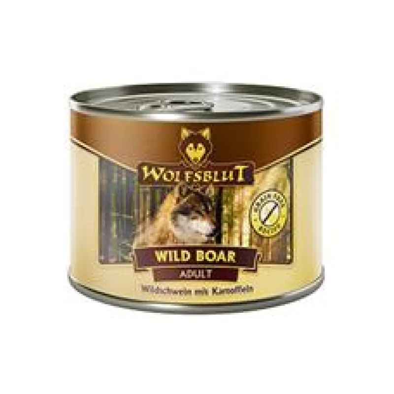 Wolfsblut Dog Adult Wild Boar konz. 200g