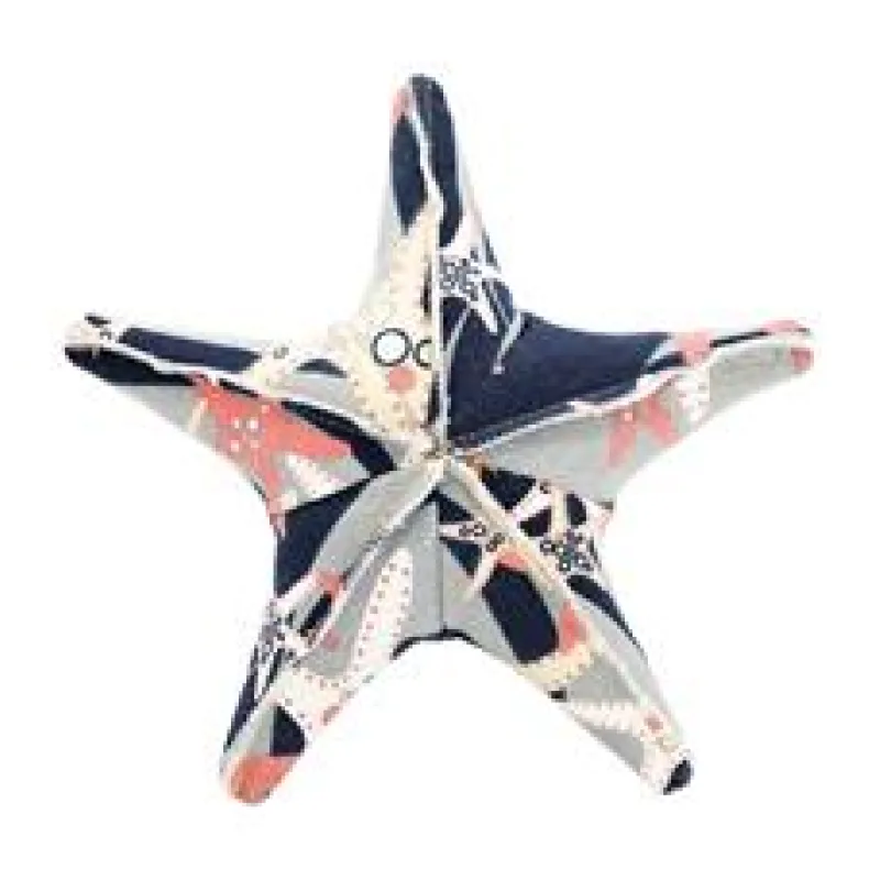 Hvězdice, látkový robustní aport, HIPHOP DOG, multikolor 23 cm