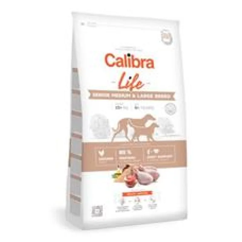Calibra Dog Life Senior Medium&Large Chicken 12 kg