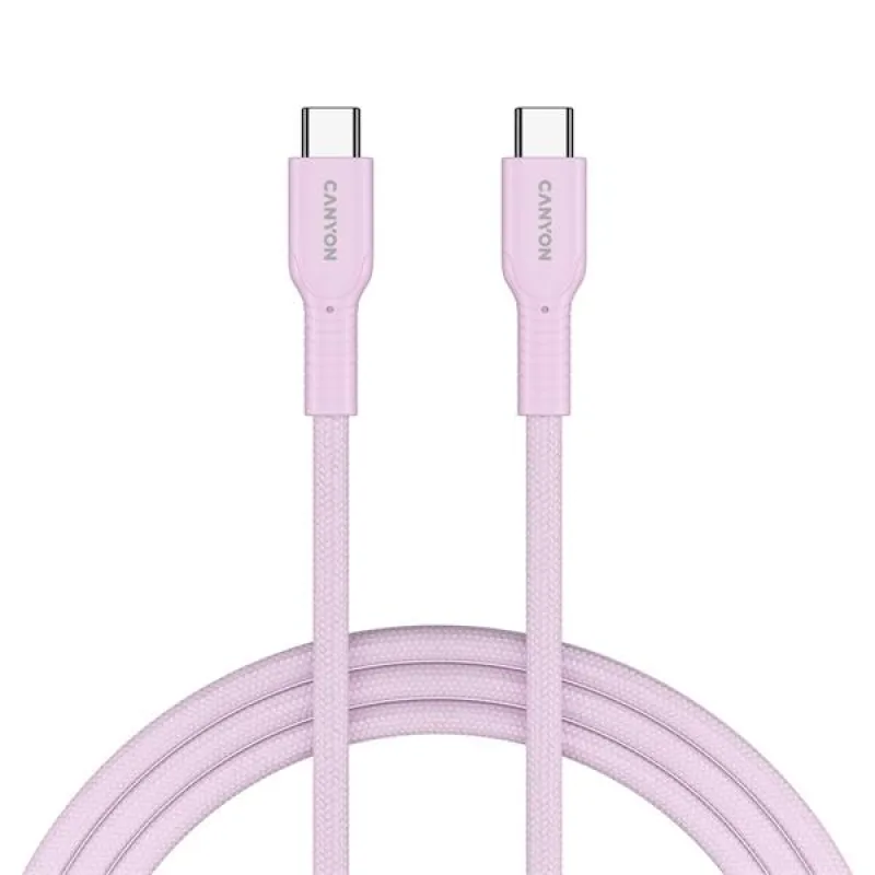 Canyon OnWire CCAP60CL, 1 m, kábel nab. a synchr., USB-C / USB-C, 60W PD,…