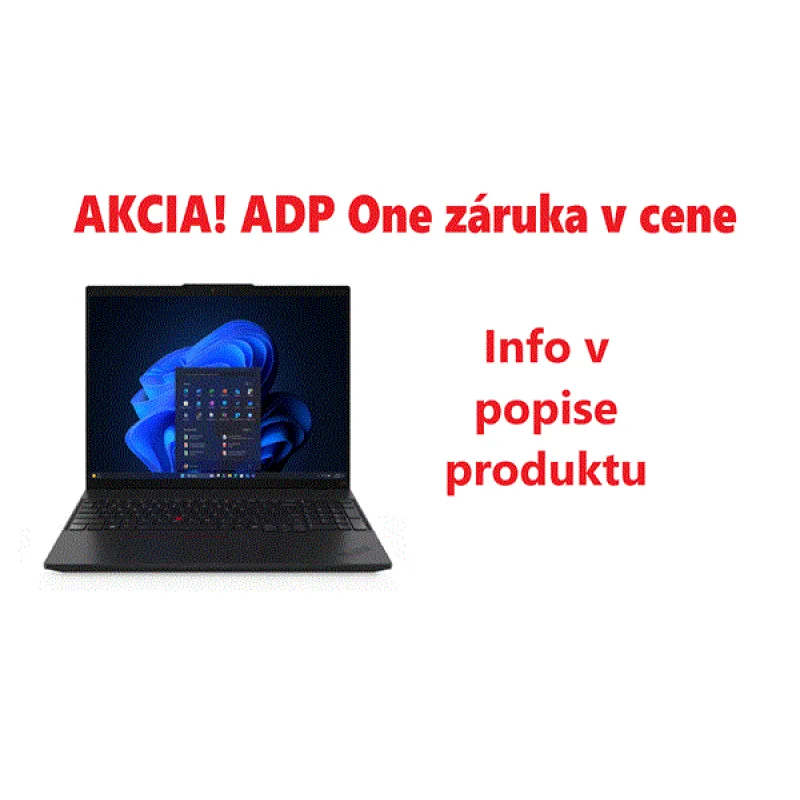 Lenovo TP L16 G2, Ultra 7 255U, 16.0˝ 1920x1200 WUXGA, UMA, 32GB, SSD 1TB…