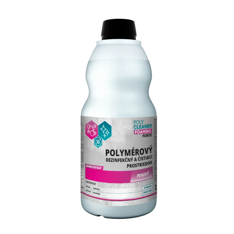 POLY CLEANER FOAMING forte – penivý dezinfekčný čistič na podlahy, POLYMPT
