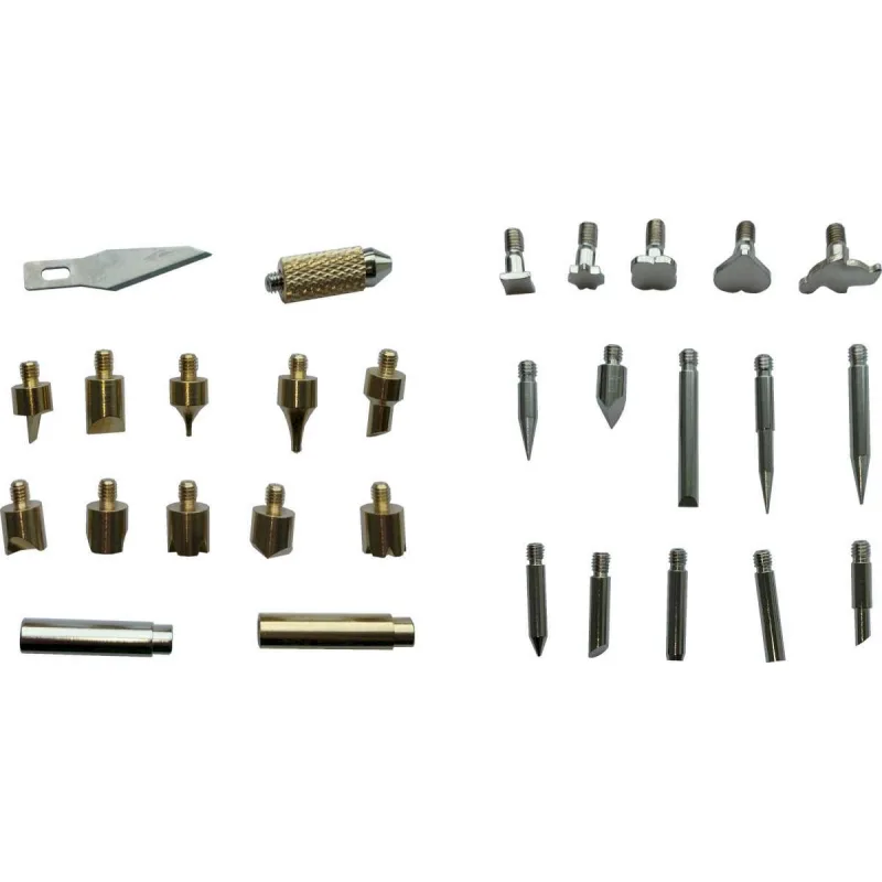 Hroty pre vypaľovanie do dreva a spájkovanie, 30ks, EXTOL CRAFT