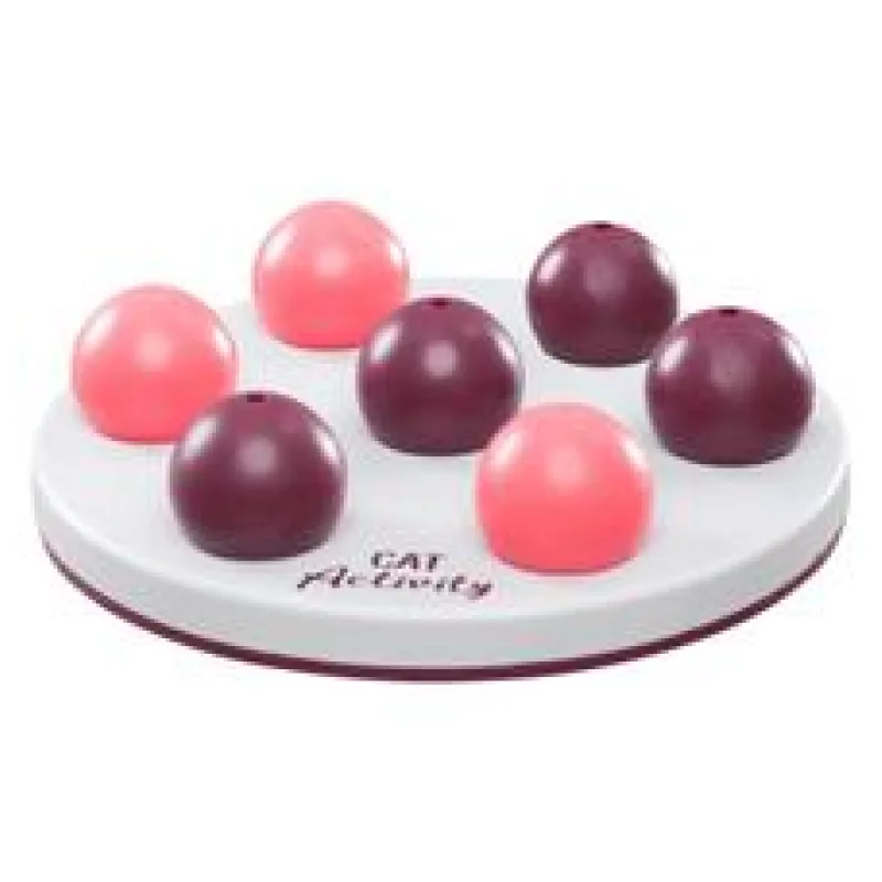 Cat Aktivity SOLITAIRE - zábavná deska se 7 míčky 20 cm