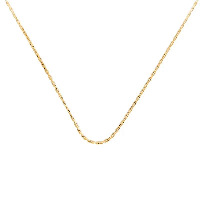 MPM Dámský ocelový nerezový řetízek 6493 - pozlacený SNE.6493.. 50cm