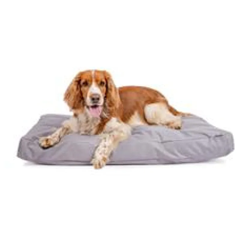 Matrace nylon Buffy šedá se zipem 120x100x15