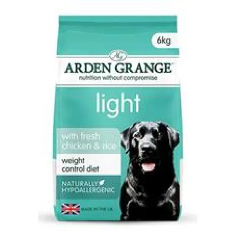 Arden Grange Dog Adult Light with fresh Chick&Rice 6 kg