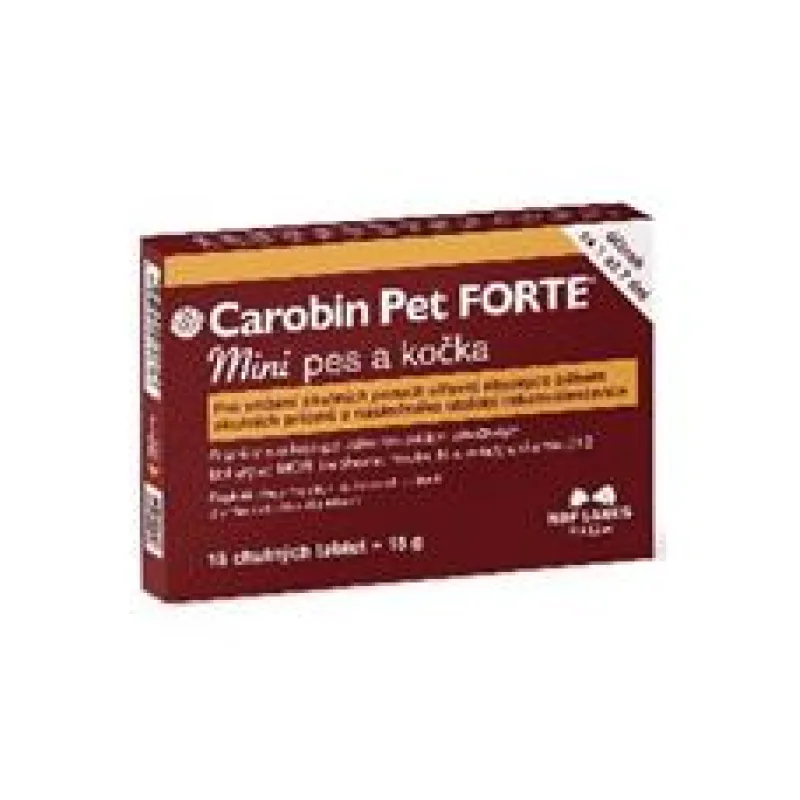 Carobin Pet Forte Mini pro psy a kočky 15tbl.