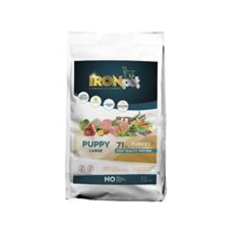 IRONpet Dog Puppy Large Turkey (Krůta) 2 x 12 kg