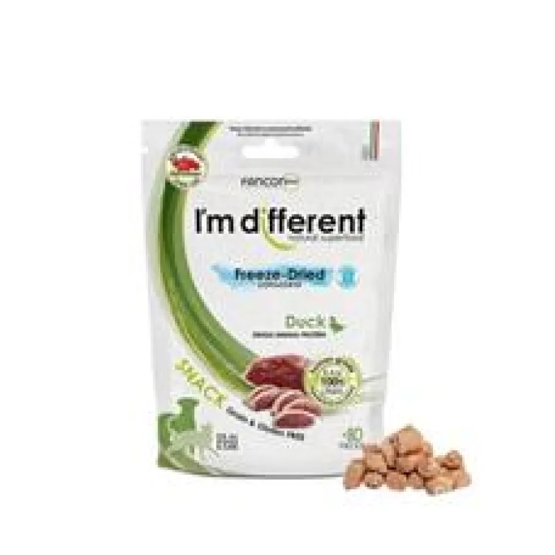 I´M DIFFERENT SNACK kachna - mrazem sušený pamlsek 40 g
