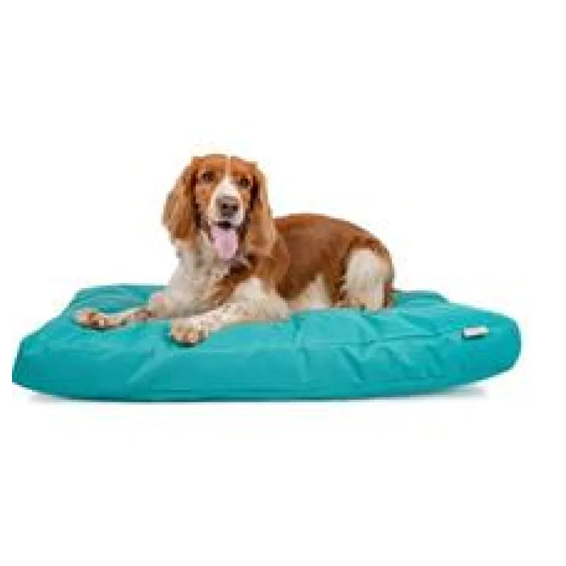 Matrace nylon Buffy tyrkysová se zipem 90x60x10