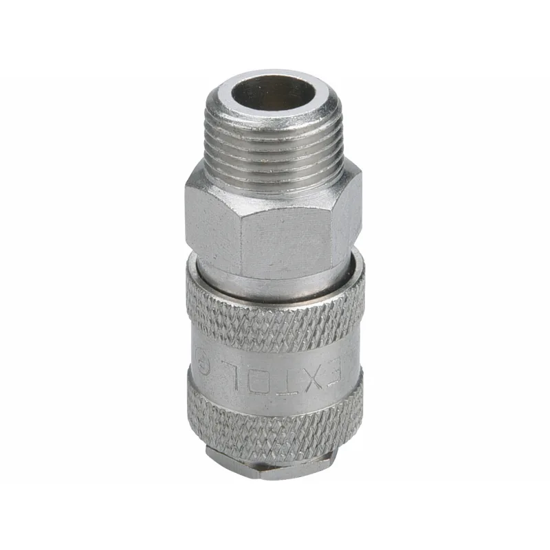 Rýchlospojka vzduchová G3/8" zásuvka s vonkajším závitom, EXTOL PREMIUM