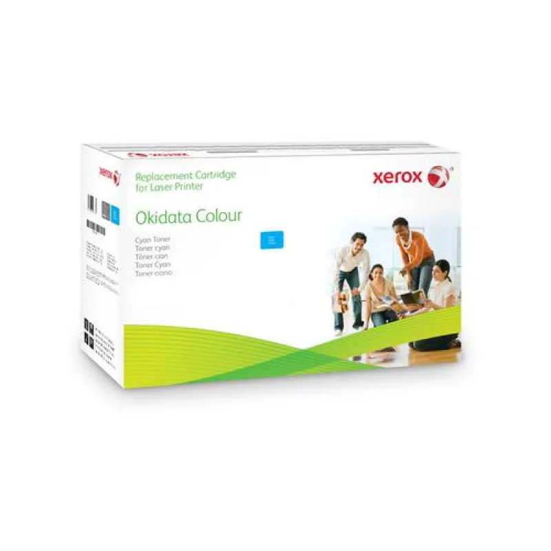 XEROX toner kompat. s OKI 43872307, 2 000 str, cy 006R03186