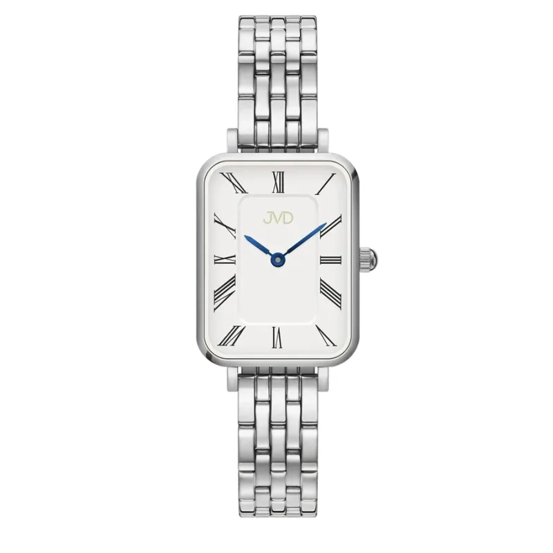 JVD Luxusní dámské stříbrné ocelové hodinky JVD J-TS71