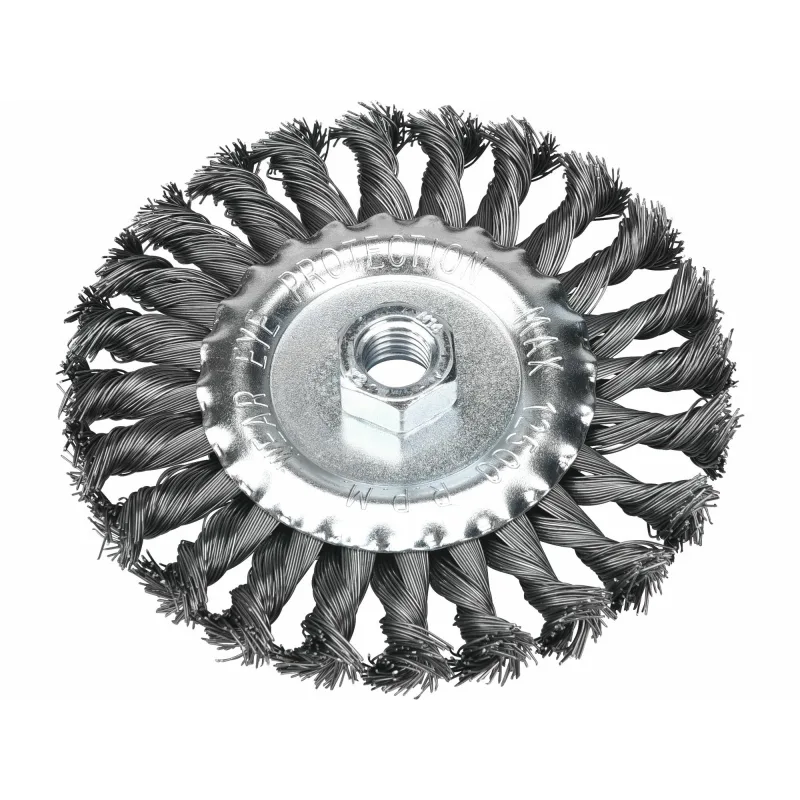 Kartáč radiálny M14 vrkočový, Ø125mm, EXTOL CRAFT