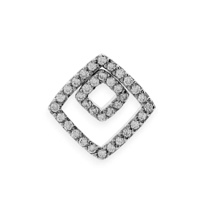 MPM Dámský ocelový nerezový přívěsek Lavette se zirkony - stříbrné barvy SPD.6331