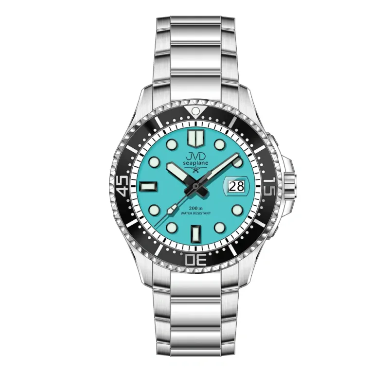 JVD Pánské vodotěsné ocelové hodinky pro potapěče 20ATM JVD JE1012.4