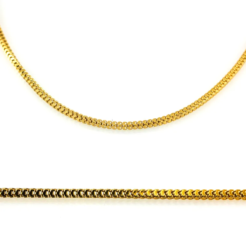 MPM Ocelový řetízek z chirurgické oceli Chain 7314 - Gold (42cm)