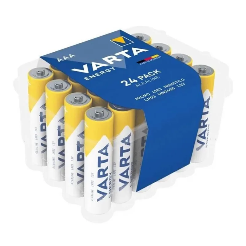 Varta LR03/ 24 Pack ENERGY 4103 - AAA (24 ks) 409676,00