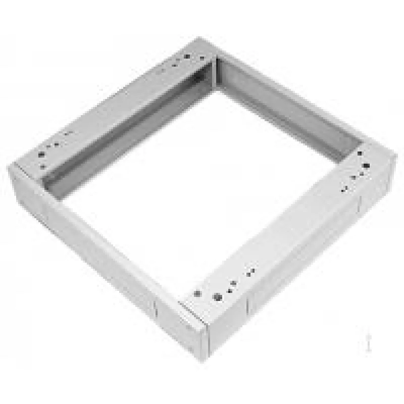 Podstavec pod rack, 600x900, s filtrom sivý RAC-PO-X69-XN