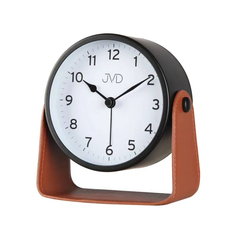 JVD Ručkový analogový netikající budík JVD SRP2313.1