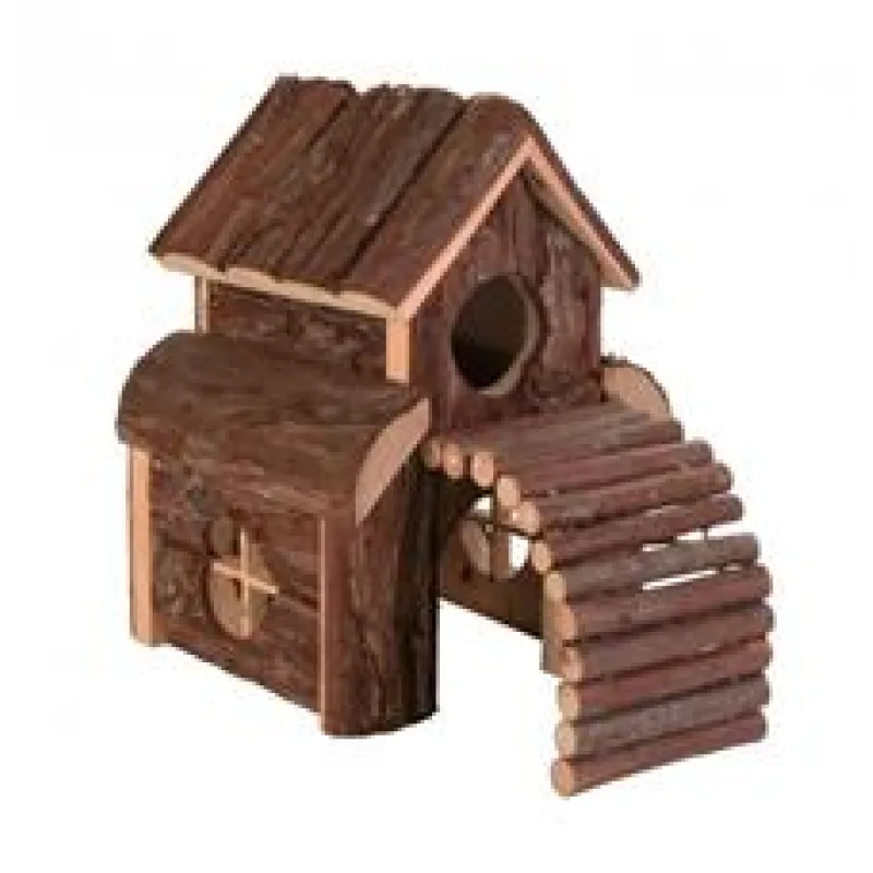 Natural Living dřevěný domek dvoupatrový FINN 13x20x20 cm