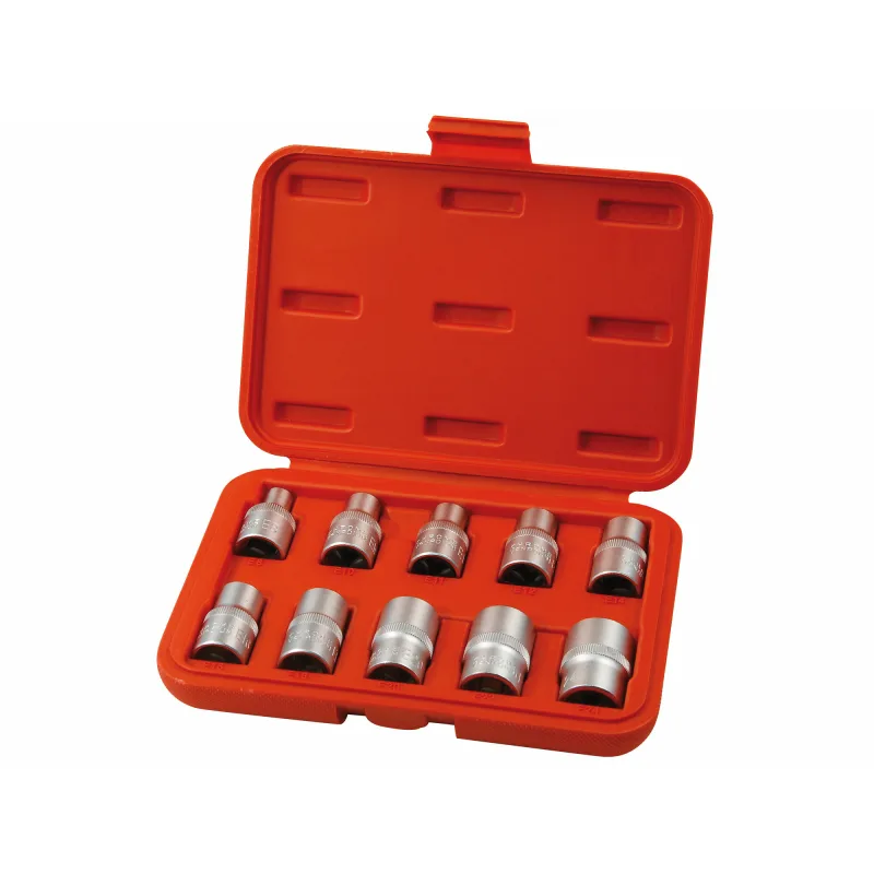 Hlavice nástrčné 1/2", E8-24, CrV/S2, EXTOL PREMIUM