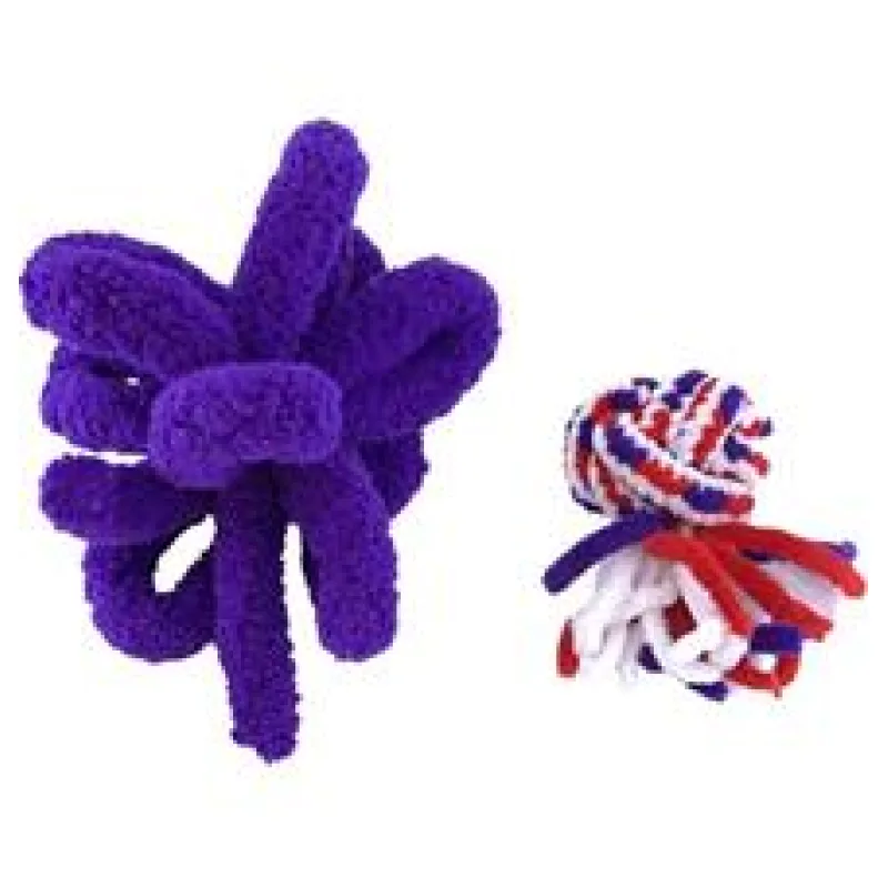 Hračka cat Active červená/fialová Kong 1 ks