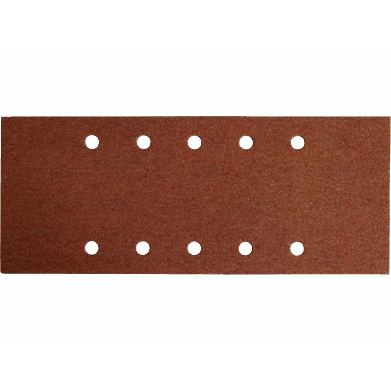 Brúsny papier 115x280mm, 10ks, P60, 10 otvorov, EXTOL PREMIUM