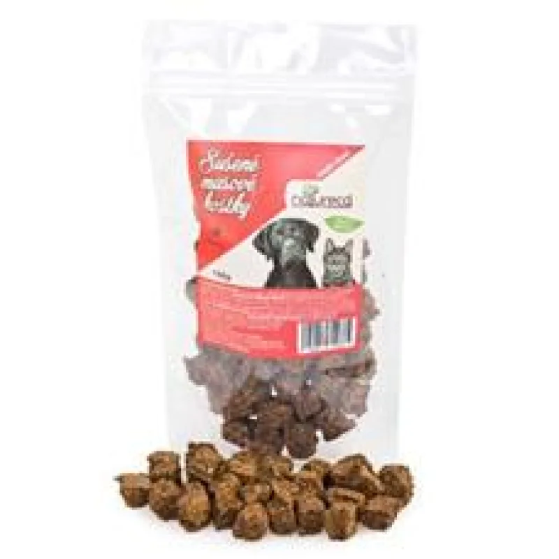 NATURECA pochoutka Masové kostky-Kachna, 100%maso 150g