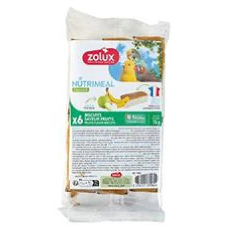 Poch. NUTRIMEAL Cookies exoti ovoce 6ks Zolux 6ks