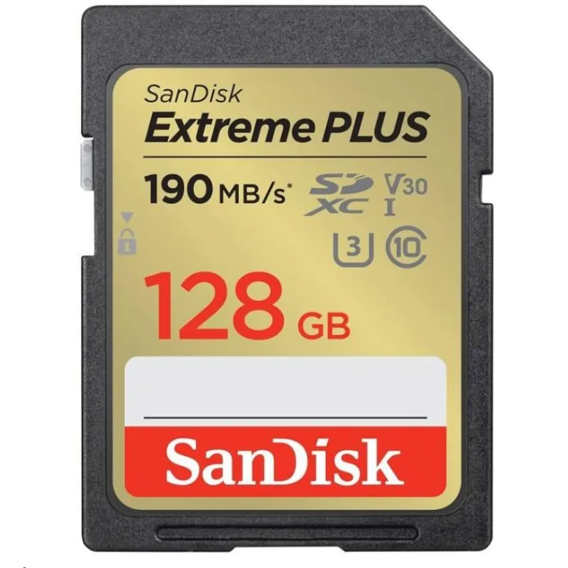 Karta SanDisk SDXC 128 GB Extreme PLUS…